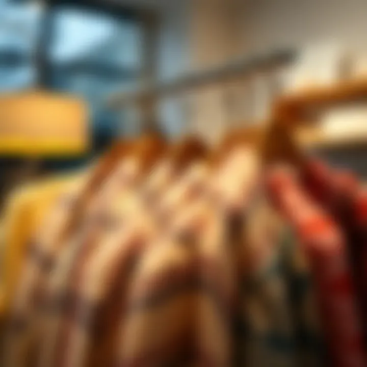 Innovative hanger designs enhancing shawl display