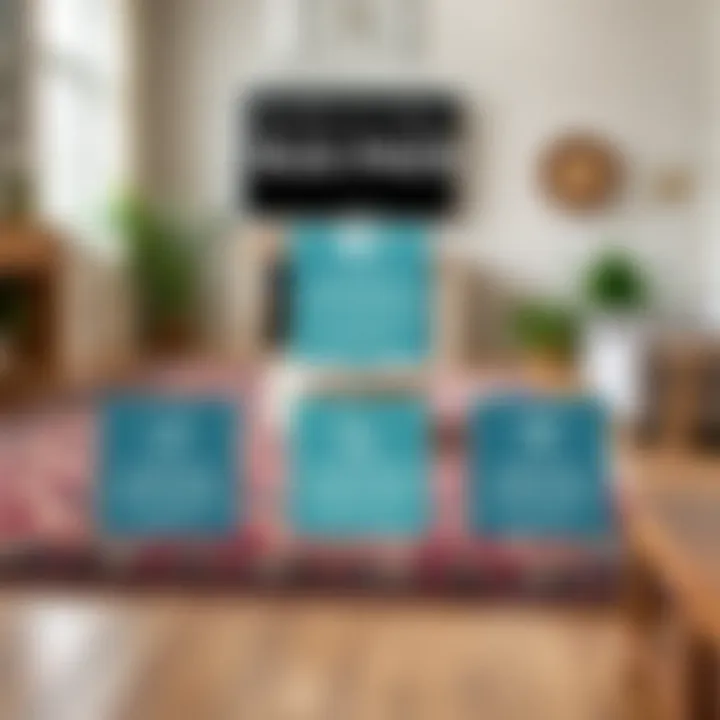 Infographic showing benefits of using rug pads