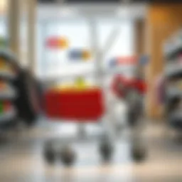 Innovative design of shopping carts with wheels