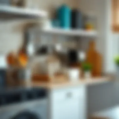 Efficient Kitchen Organization Organized kitchen space featuring magnet pot holders