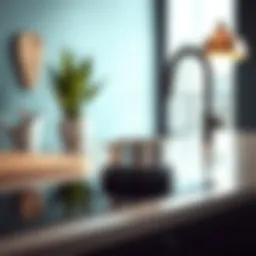 Sleek magnet pot holder showcasing modern design