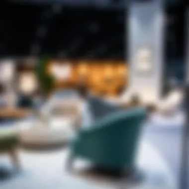 Showcasing the Latest Trends in Furniture Design An exhibition showcasing the latest furniture design trends
