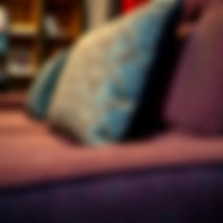 Premium Materials in Gaming Couches Close-up of high-quality materials used in gaming couch construction