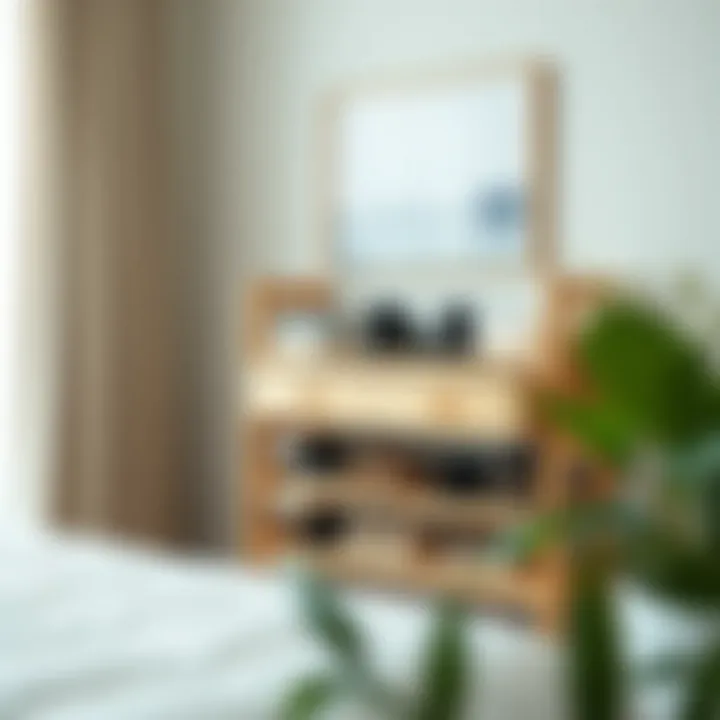 Elegant Wooden Shoe Rack Elegant wooden shoe rack enhancing bedroom decor