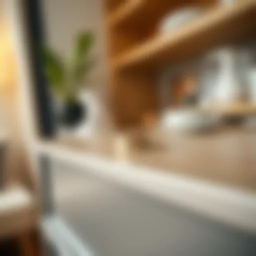 Elegant cup drawer pull showcasing its sleek design