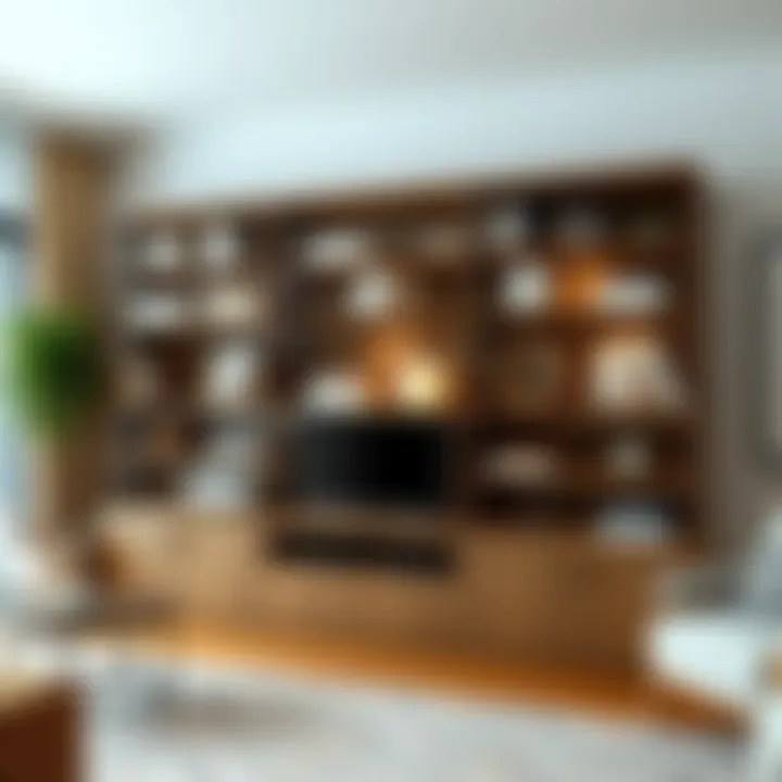 Personalized Customization of a Horizontal Bookcase Customizable large horizontal bookcase with adjustable shelves for personal expression