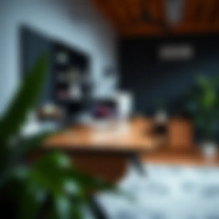 Ergonomics in Workspace Design Ergonomic features of a ten-foot desk enhancing productivity