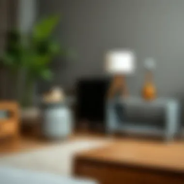 Diverse Styles and Configurations of Bedside Tables A collection of ten inch bedside tables showcasing various styles and configurations