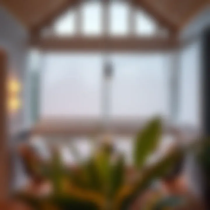 Illustration of energy efficiency benefits of white outdoor blinds