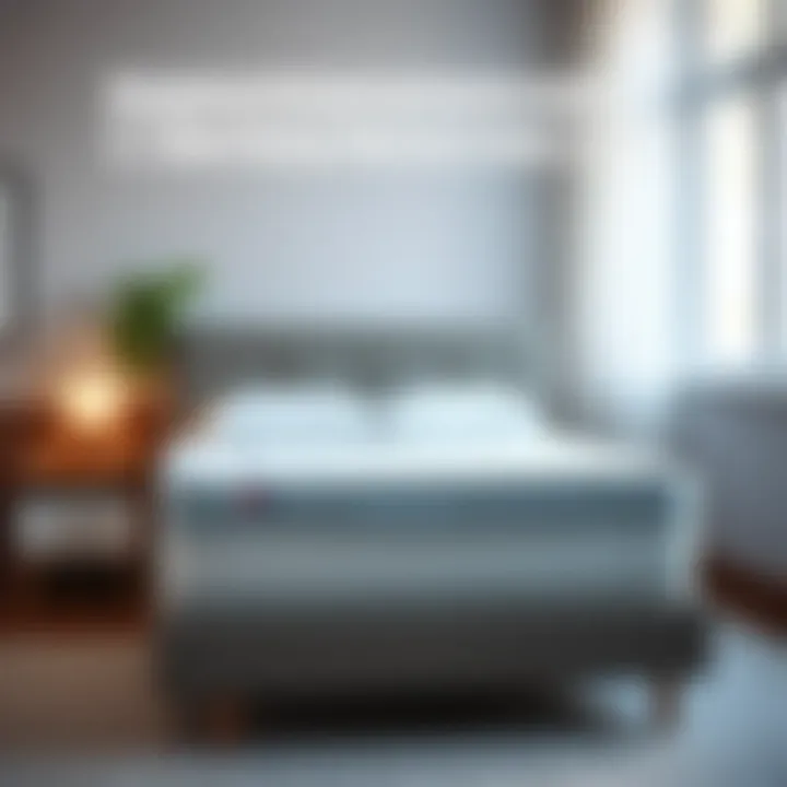 Hygiene Enhancements with Mattress Protectors An illustration depicting the hygiene benefits of using a waterproof mattress protector