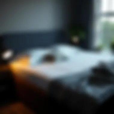 Elevated Sleep Quality Through Protection A serene bedroom setting emphasizing improved sleep quality with a waterproof mattress protector