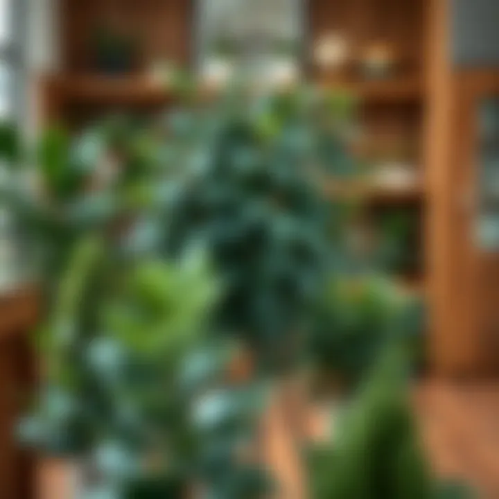 Eucalyptus species varieties displayed in a creative arrangement