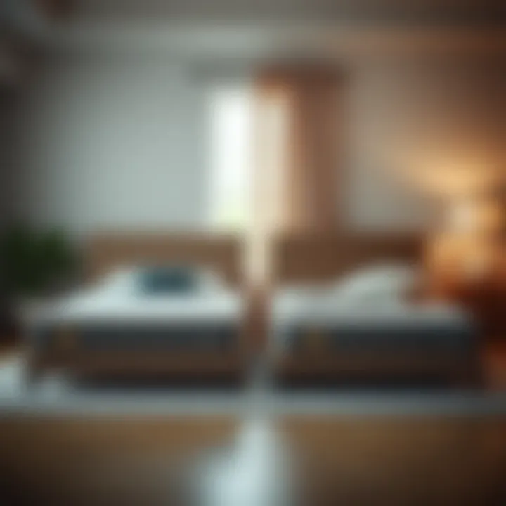 Comparison of Mattress Sizes with Narrow Twin Side-by-side comparison of mattress sizes, including the narrow twin