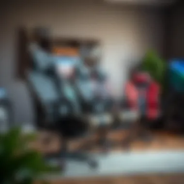 Comparison of different gaming chair styles and their price ranges