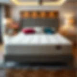 8-inch queen size mattress showcasing material quality
