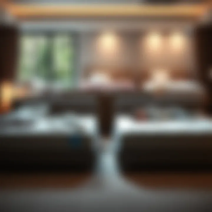 Illustration of sleeping positions on different mattresses