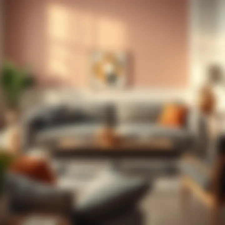 Various design variations of sofa tables displayed