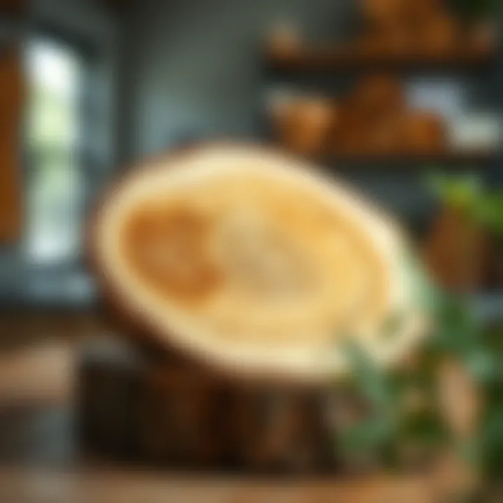 Diagram illustrating sustainable wood sourcing practices